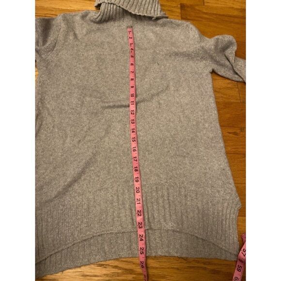 NWOT Abound, women's grey long sleeve turtleneck basic sweater size small - Picture 7 of 7